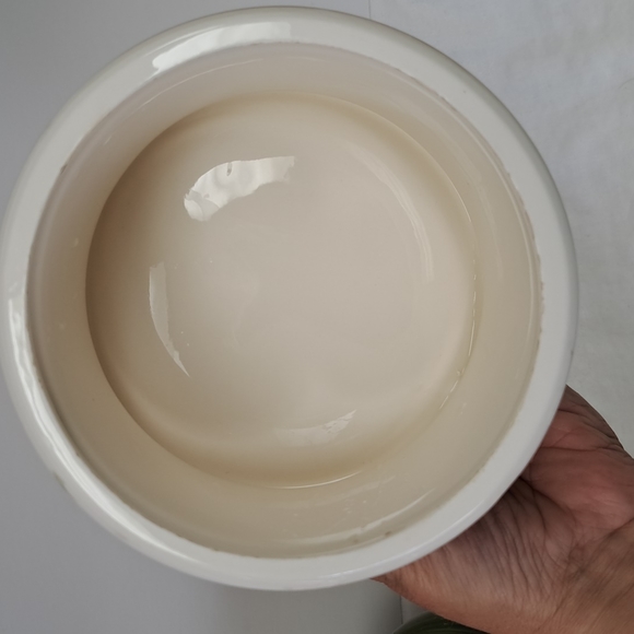 - Vintage ceramic” 5th Ave” handpainted canister set " Garden Harvest" - Picture 15 of 16